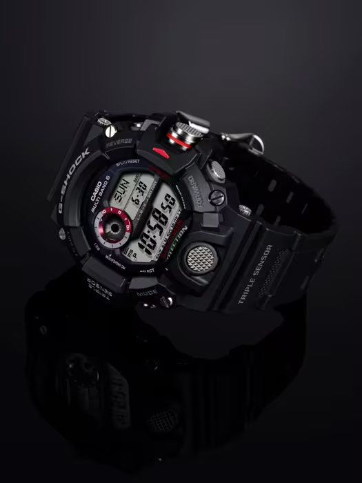 G-Shock Master of G-Land GW-9400 Series 53.5mm Black/Digital Dial Men's Watch GW9400-1