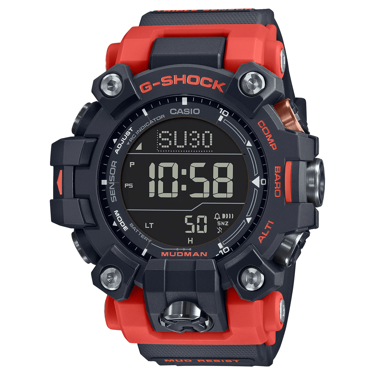 G-Shock Mudman Master of G Orange-Black Men's Watch GW9500-1A4