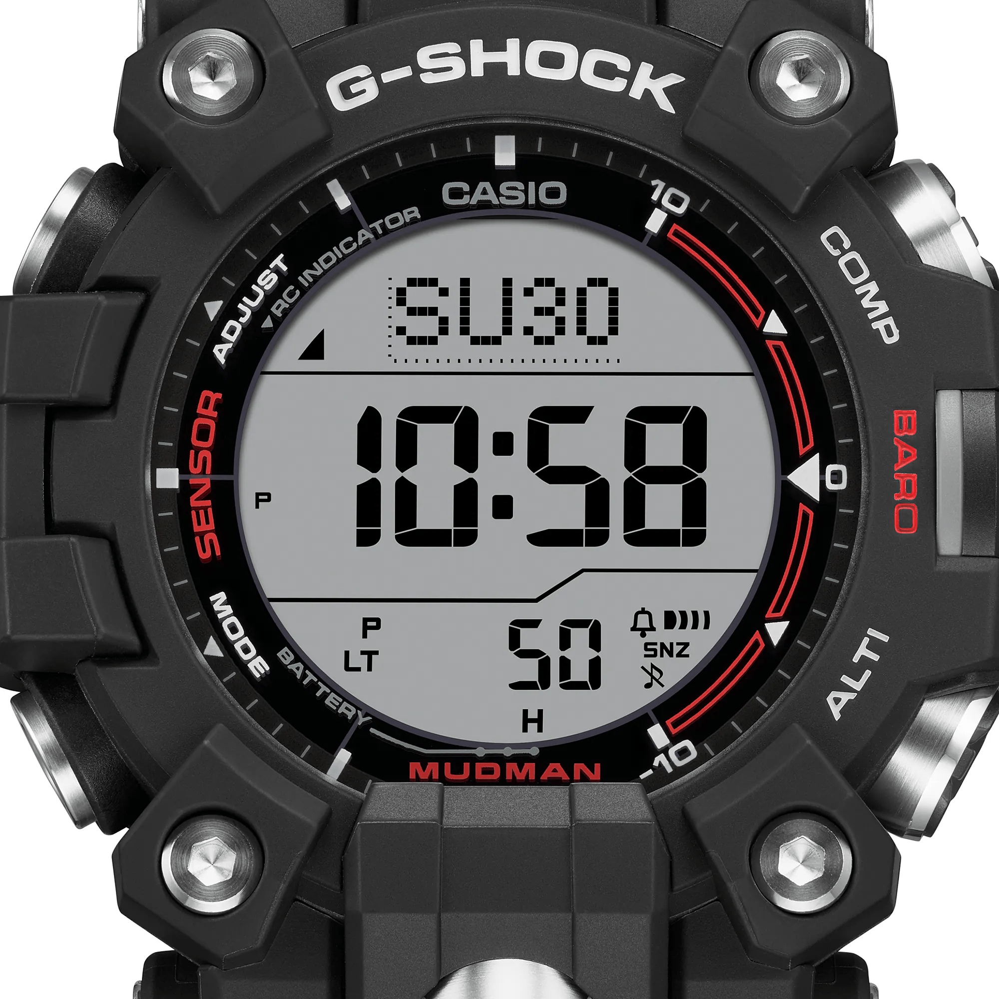 G-Shock GW9010-1 Men's Tough Solar Atomic Black Resin Sport Watch : Casio:  Amazon.in: Fashion