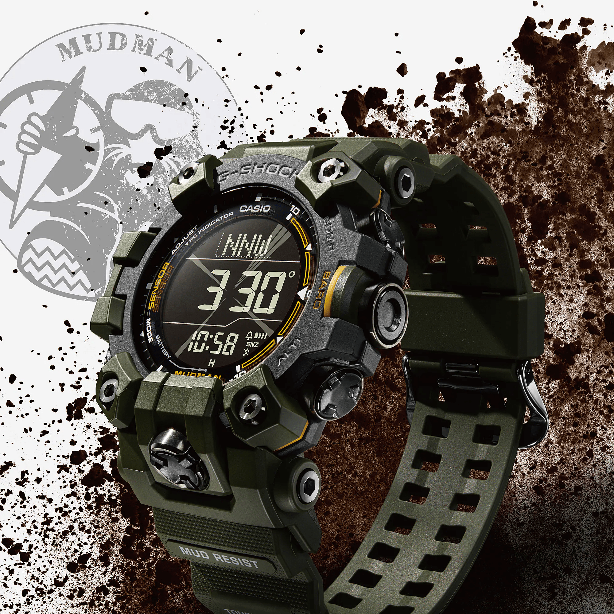 Gshock mud man Clearance