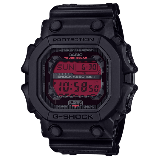 G-Shock Digital GXW GX-56 Series 53.6mm Red-Digital Dial Men's Watch GX56BBR-1