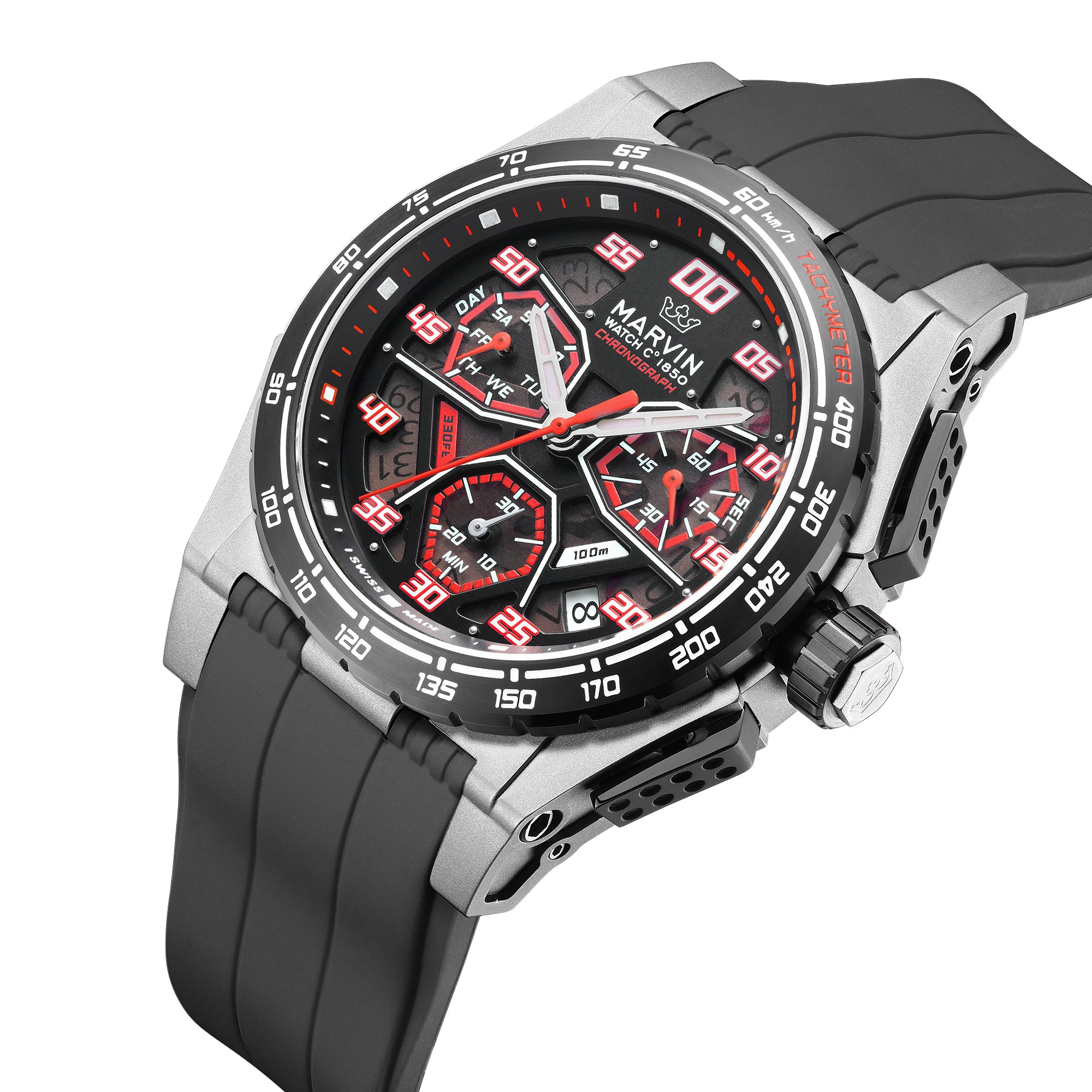 Marvin Other 45mm Black Dial Men's Watch M023.15.49.94