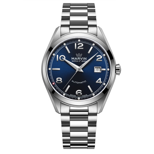 Marvin Other 41mm Blue Dial Men's Watch M161.13.53.11