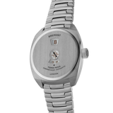 Bremont Terra Nova Jumping Hour 38mm Silver Closed-Case Design Dial Men's Watch TN38-JH-SS-CC-B