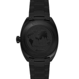 Bremont Terra Nova Jumping Hour 38mm Black Closed-Case Design Dial Men's Watch TN38-JH-DLC-CC-B