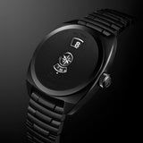 Bremont Terra Nova Jumping Hour 38mm Black Closed-Case Design Dial Men's Watch TN38-JH-DLC-CC-B