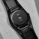 Bremont Terra Nova Jumping Hour 38mm Black Closed-Case Design Dial Men's Watch TN38-JH-DLC-CC-L-S