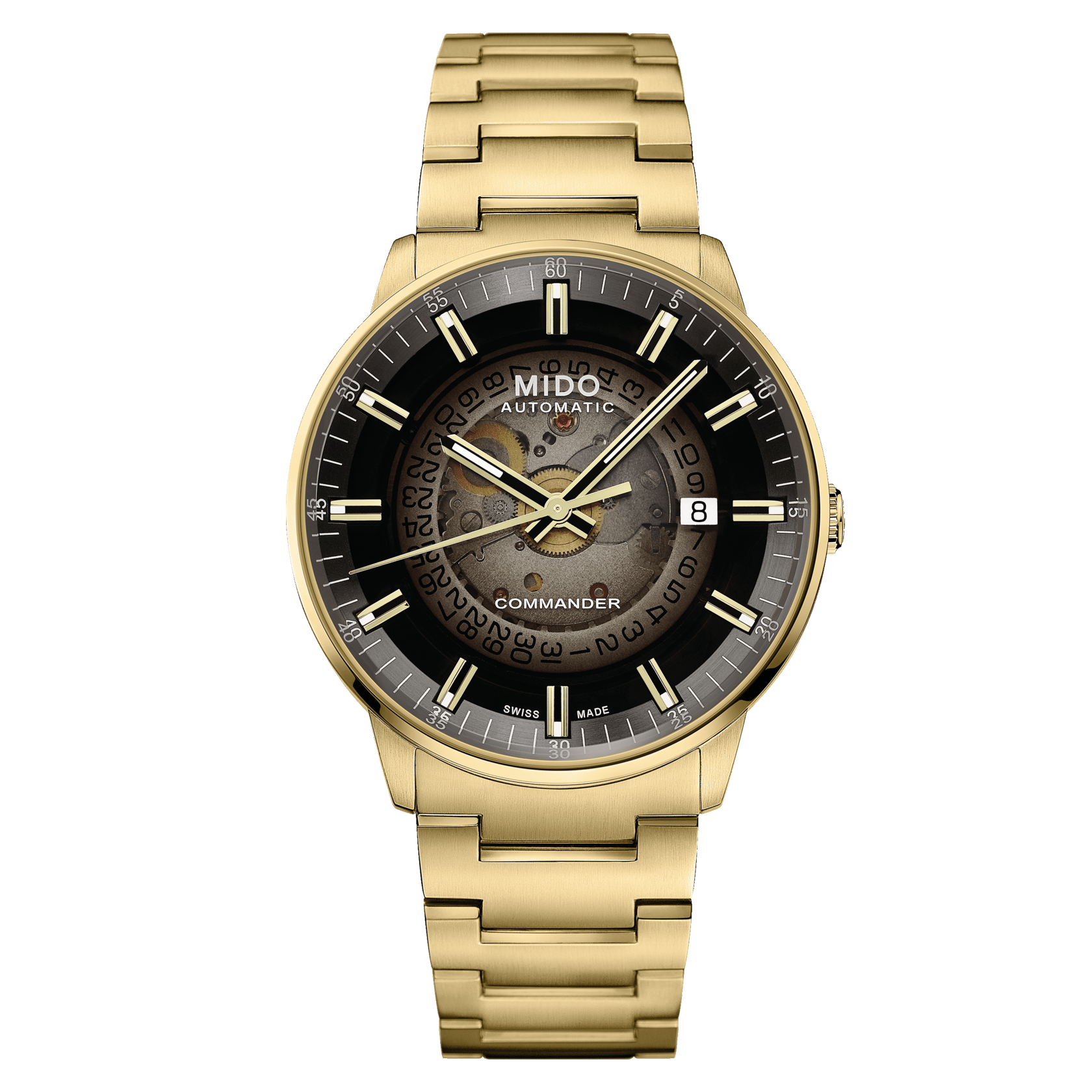 Mido Commander Gradient 40mm Black Dial Men's Watch M0214073341101