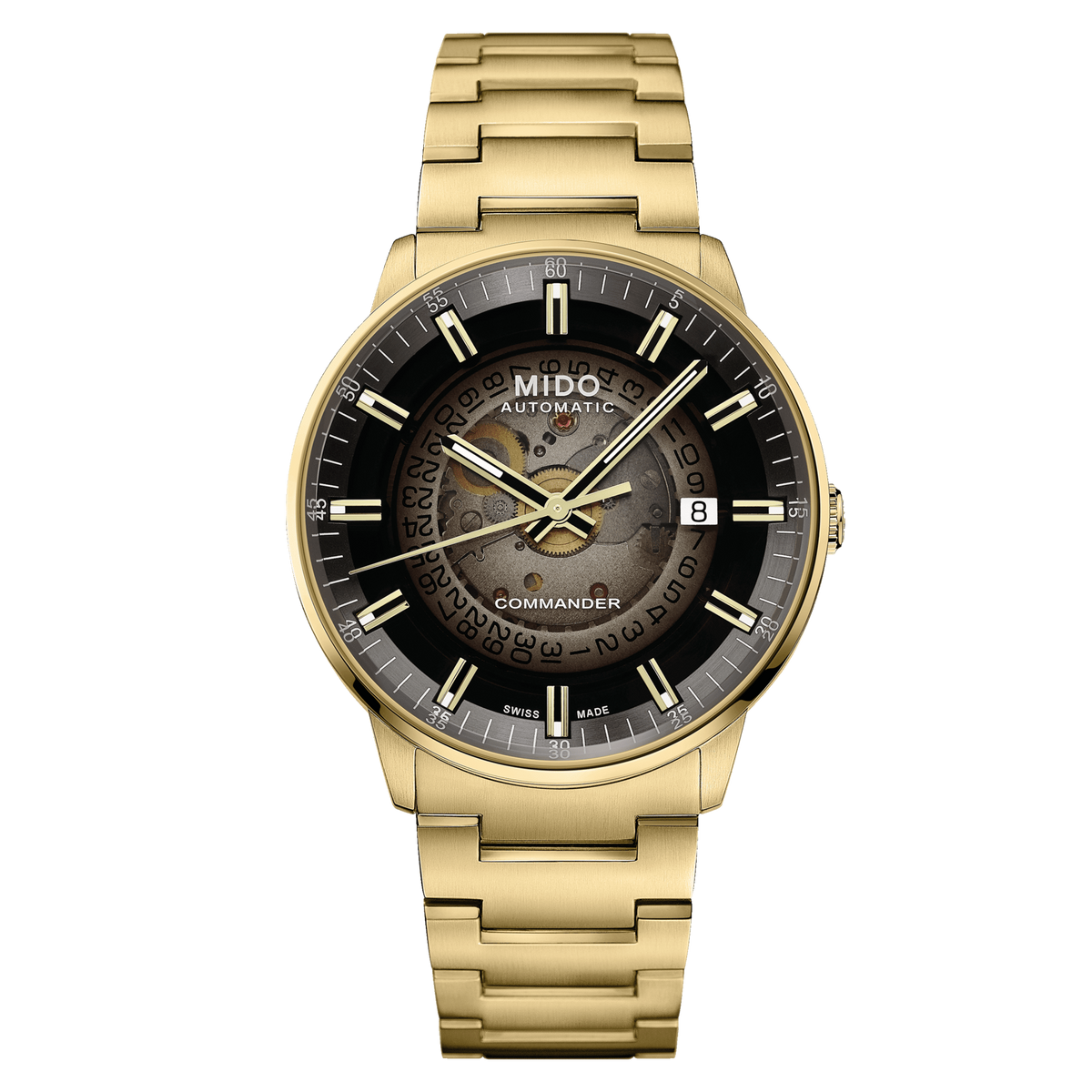 Mido Commander Gradient 40mm Black Dial Men's Watch M0214073341101