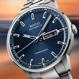 Mido Commander Datoday 40mm Blue Dial Men's Watch M0214301104100