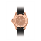 Mido Ocean Star 36.5mm Black-Rose Gold Diamonds Womens' Watch M0262073705600