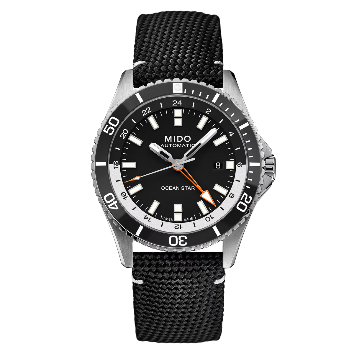 Mido Ocean Star GMT 44mm Black Dial Men's Watch M0266291705101