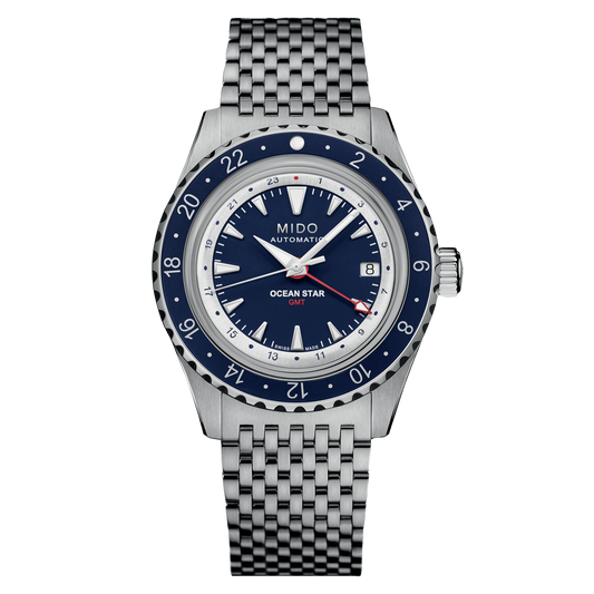 Mido Ocean Star GMT Special Edition Blue Men's Watch M0268291804100