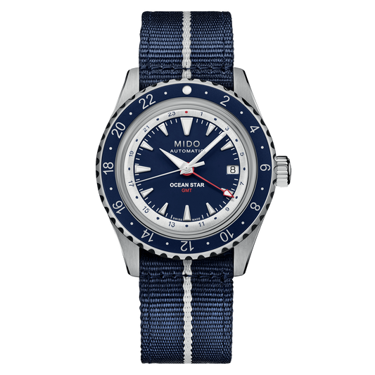 Mido Ocean Star GMT Special Edition Blue Men's Watch M0268291804100