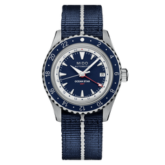 Mido Ocean Star GMT Special Edition Blue Men's Watch M0268291804100