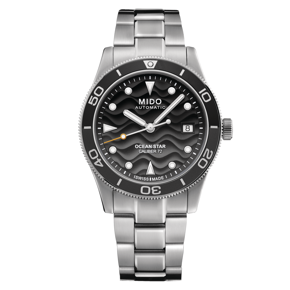 Mido Ocean Star 39mm Grey Gradient Steel Men's Watch M0269071106100