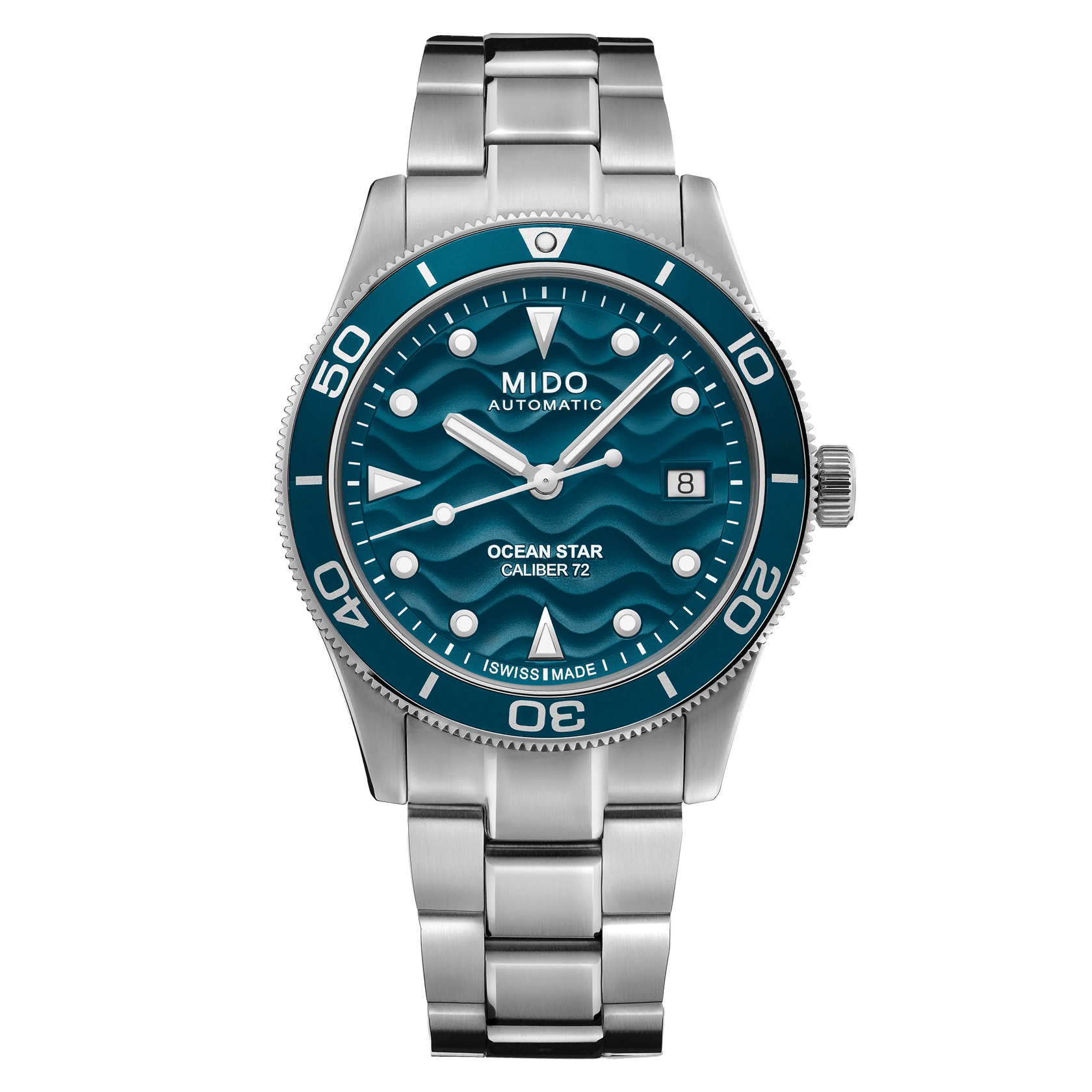 Mido Ocean Star 39mm Blue Dial Men's Watch M0269071104101
