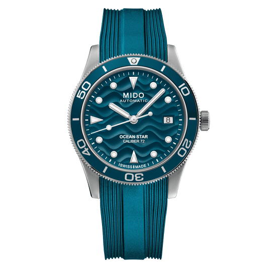 Mido Ocean Star 39mm Blue Dial Men's Watch M0269071104101