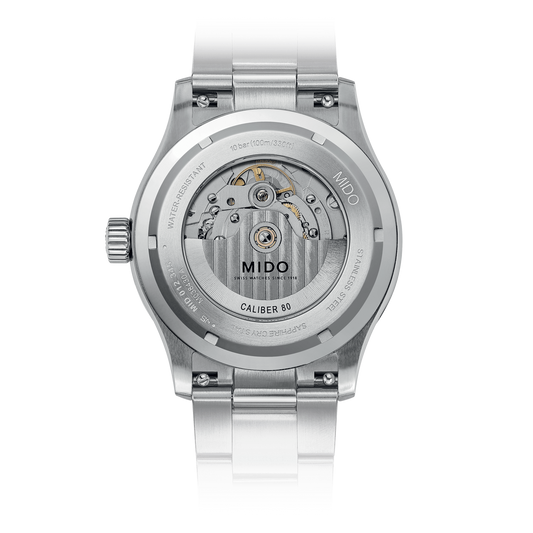 Mido Multifort M Silver Gradient Dial Men's Watch M0384301103100