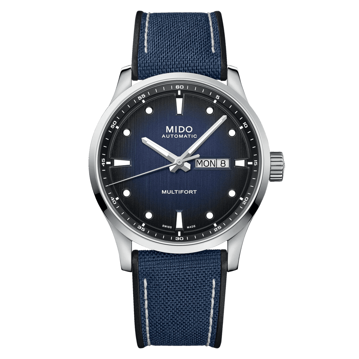 Mido Multifort M Blue Gradient Dial Men's Watch M0384301704100