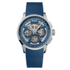 Mido Multifort Skeleton Chronograph 43mm Blue Dial Men's Watch M0386621704000