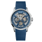 Mido Multifort Skeleton Chronograph 43mm Blue Dial Men's Watch M0386621704000