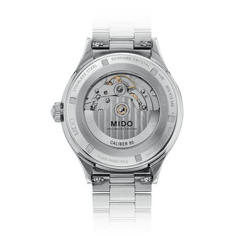 Mido Multifort Powerwind Blue Dial Steel Men's Watch M0404071104700
