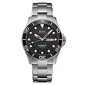 Mido Ocean Star 200C Black Dial Stainless Steel Men's Watch M0424302105100