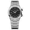 Mido Multifort 8 Two Crowns 40mm Black Dial Steel Men's Watch M0475071105100