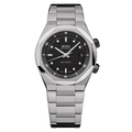 Mido Multifort 8 Two Crowns 40mm Black Dial Steel Men's Watch M0475071105100
