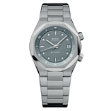 Mido Multifort 8 Two Crowns 40mm Grey Dial Steel Men's Watch M0475071108100