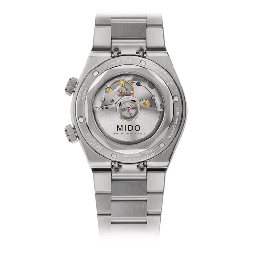 Mido Multifort 8 Two Crowns 40mm Grey Dial Steel Men's Watch M0475071108100