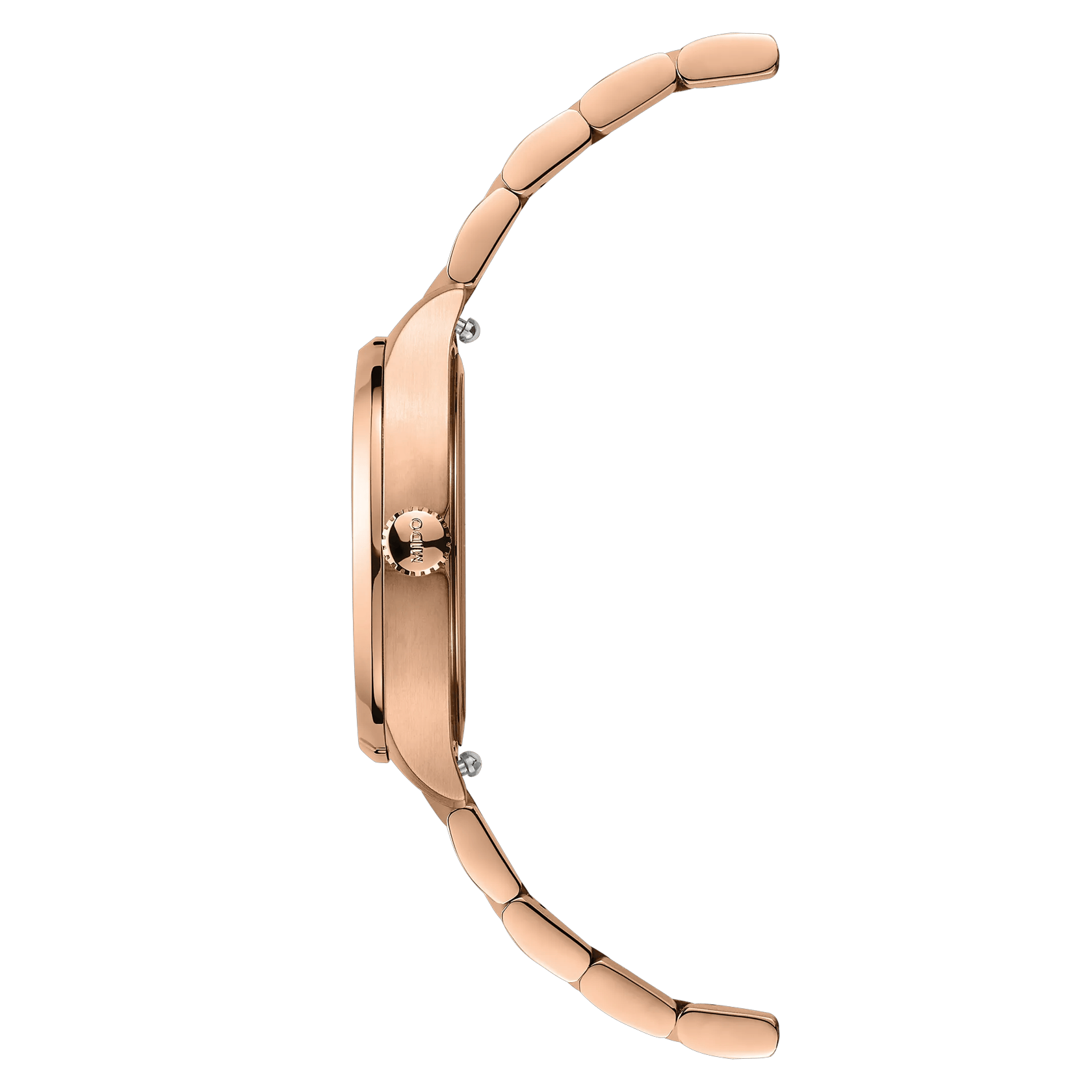 Mido Multifort TV 28 28mm Brown Dial Women's Watch M0491103329600