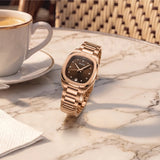 Mido Multifort TV 28 28mm Brown Dial Women's Watch M0491103329600