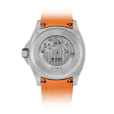Mido Multifort TV Big Date Grey Dial Orange Strap Men's Watch M0495261708100
