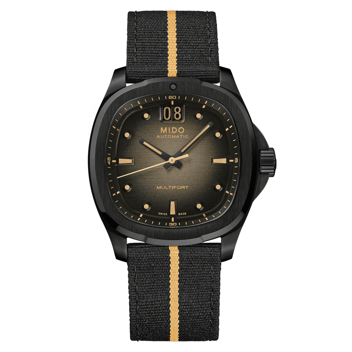 Mido Multifort TV Big Date 40mm Grey Dial Men's Watch M0495263608100
