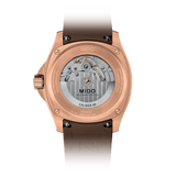Mido Multifort TV Big Date Rose Gold PVD Men's Watch M0495263729100
