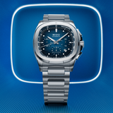 Mido Multifort TV Chronograph 42mm Blue Dial Men's Watch M0495271104100