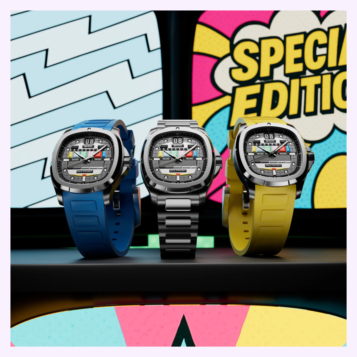 Mido Multifort TV Big Date 40mm Grey Dial Men's Watch M0495263308101