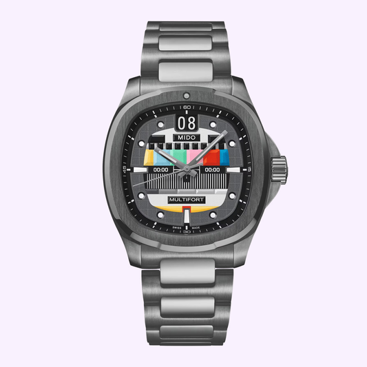 Mido Multifort TV Big Date 40mm Grey Dial Men's Watch M0495263308101