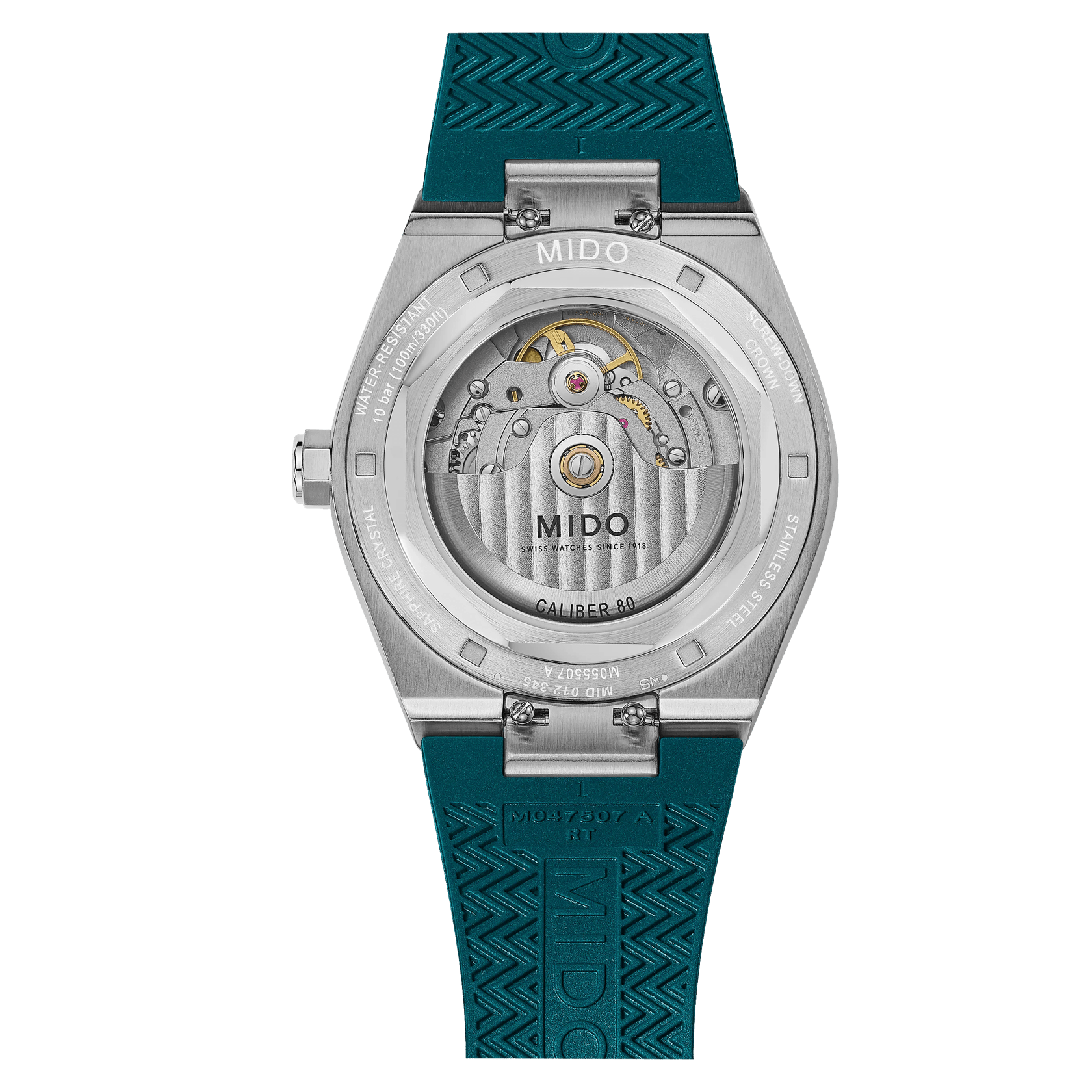 Mido Multifort 8 One Crown 40mm Green Dial Men's Watch M0555071709100