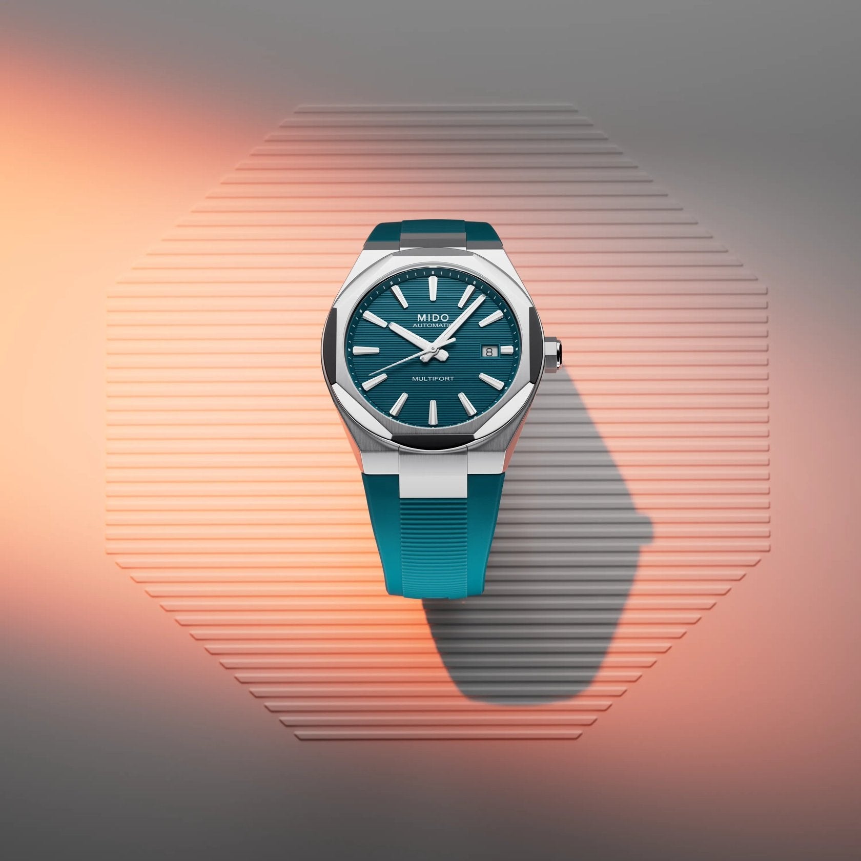 Mido Multifort 8 One Crown 40mm Green Dial Men's Watch M0555071709100