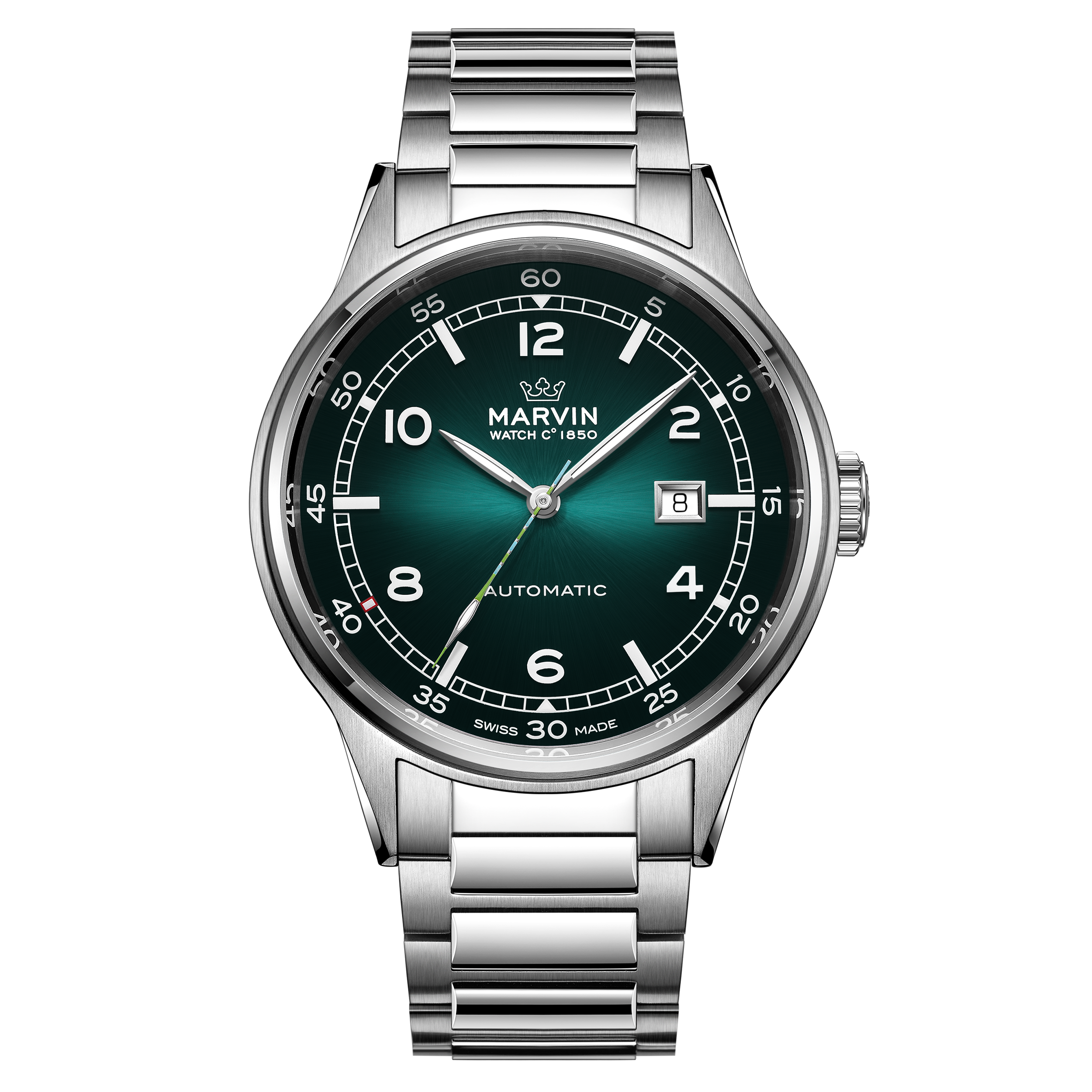 Marvin Origin 44mm Green Dial Men's Watch M108.14.79.11