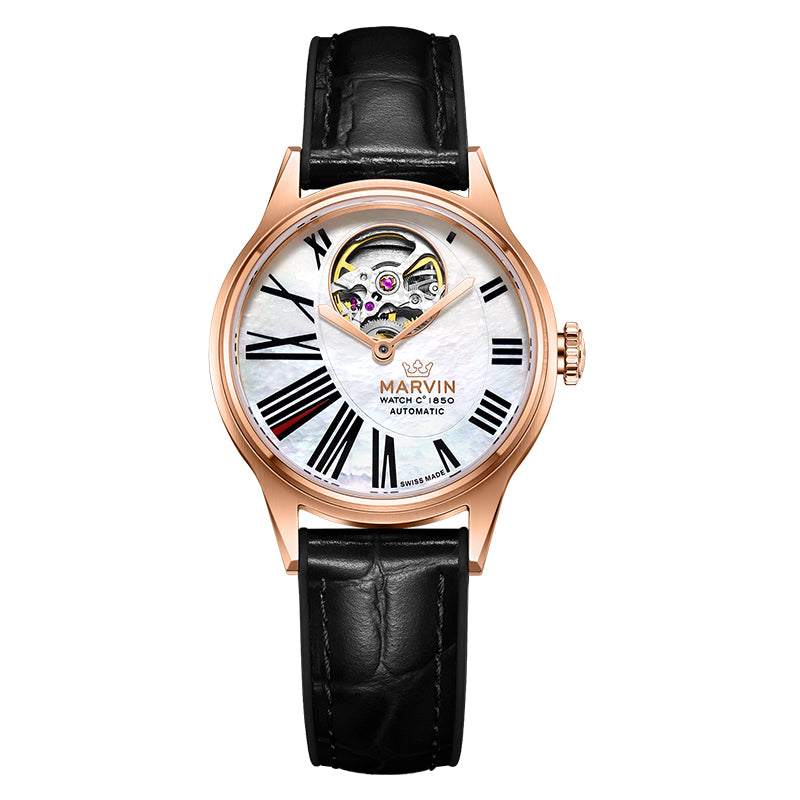 Marvin DN8 43mm Mother of Pearl Dial Men's Watch M111.52.22.74