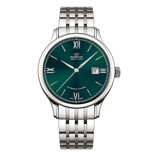 Marvin Malton Round 41mm Green Dial Men's Watch M117.13.72.11