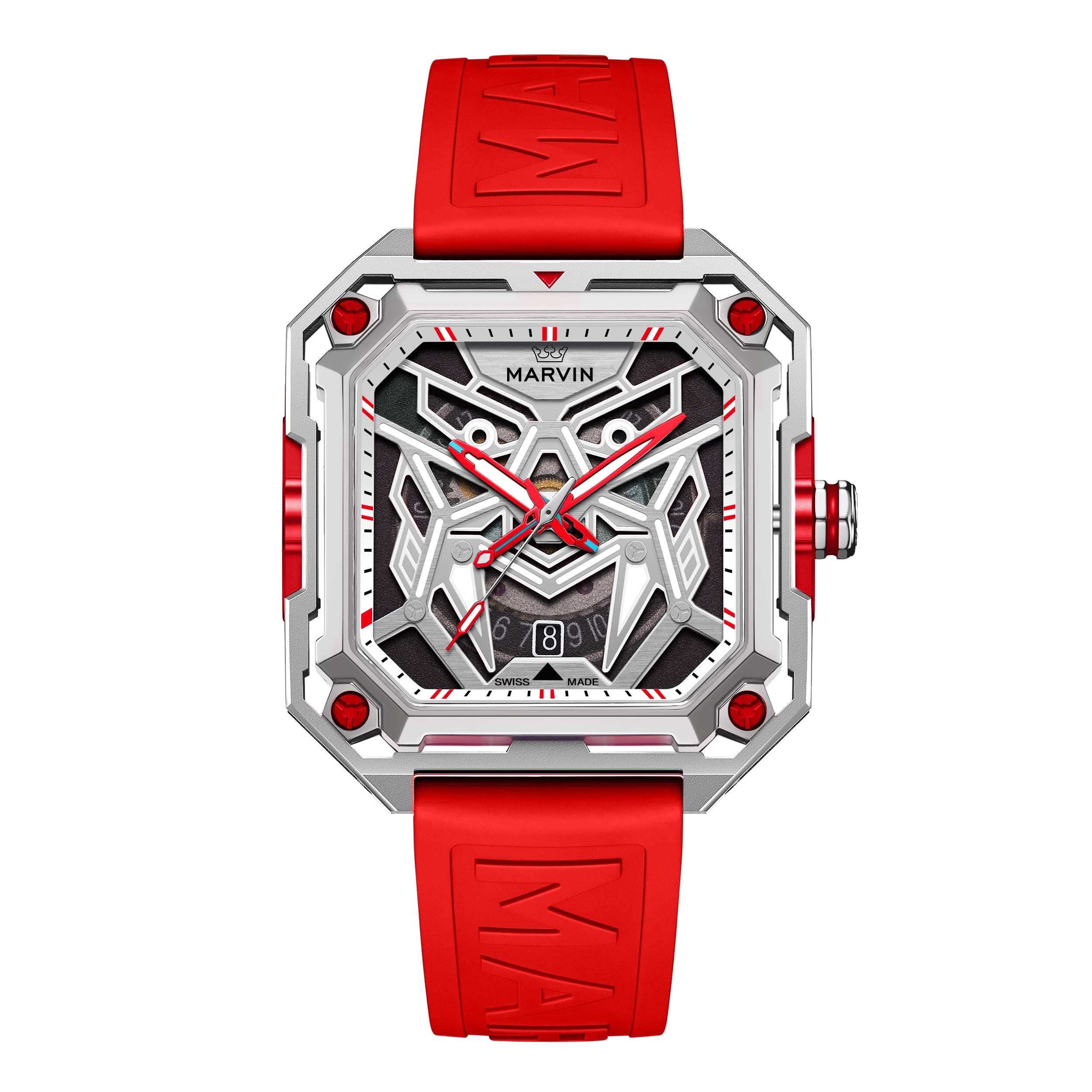 Marvin DN8 43mm Skeletonized Dial Men's Watch M153.13.22.99