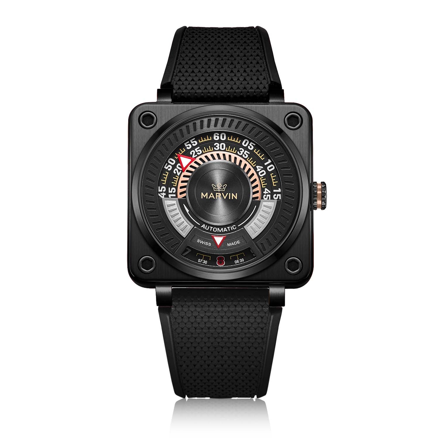 Marvin DN8 42mm Black Dial Men's Watch M153.23.44.94