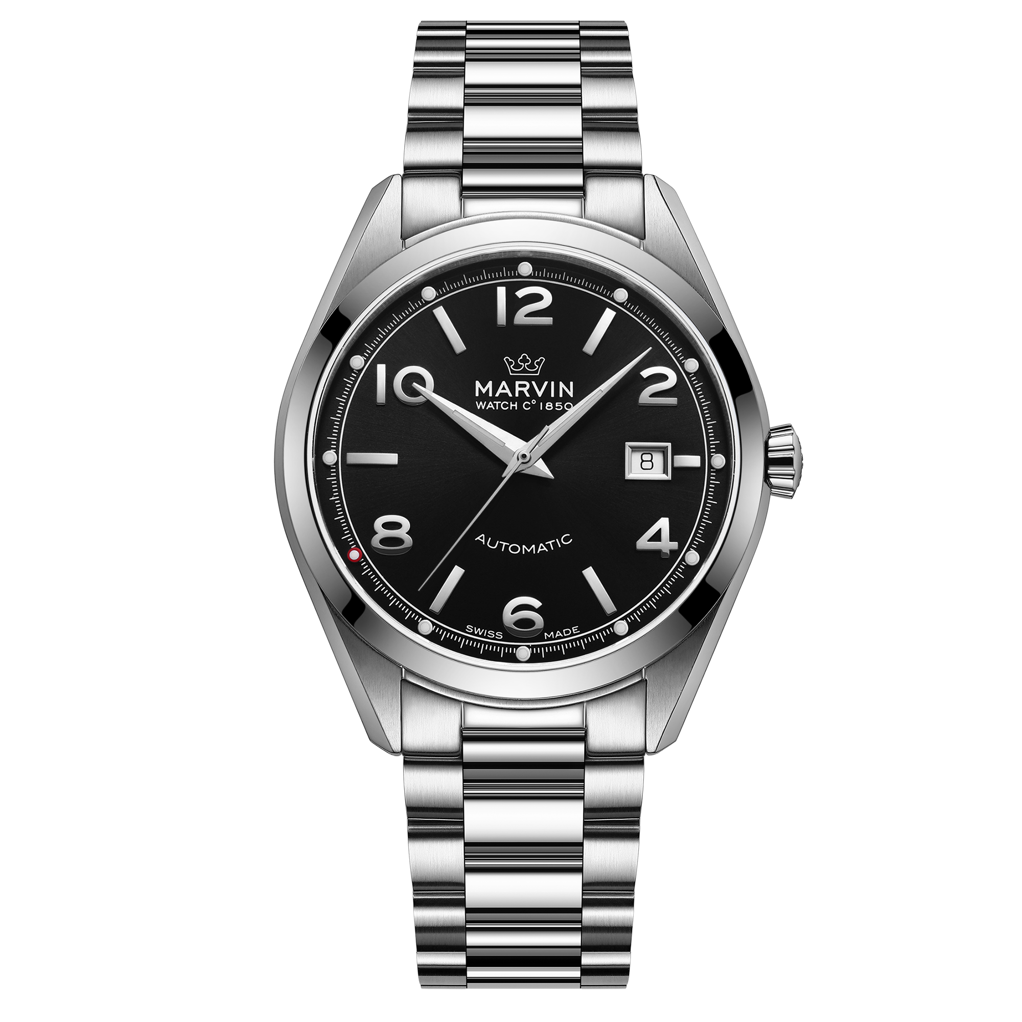Marvin Other 41mm Black Dial Men's Watch M161.13.43.11