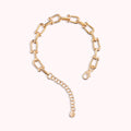 Bronzallure Polished Stirrup Bracelet WSBZ02522Y.YG