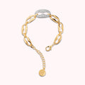 Bronzallure Maxi Mariner Link Bracelet with Cubic Zirconia Pavé WSBZ02569Y.WR